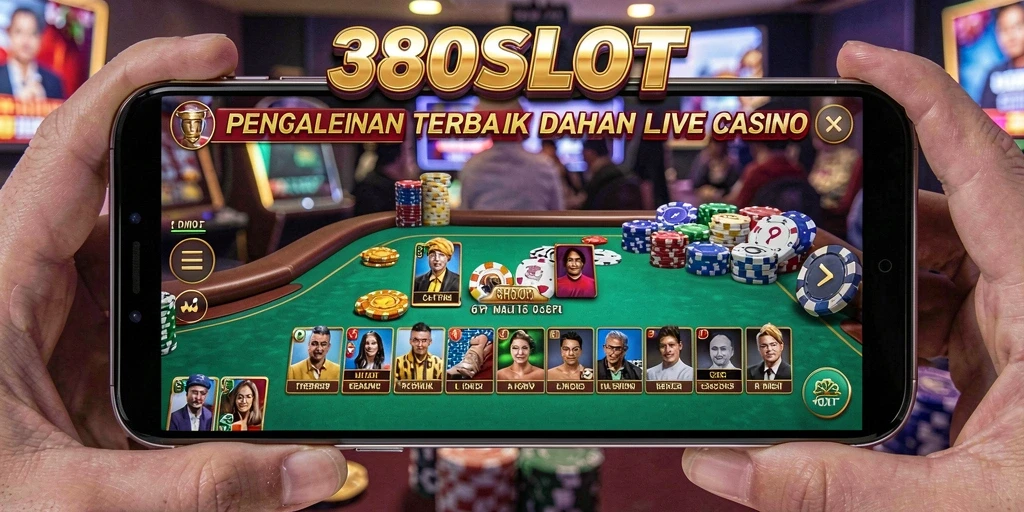 Gameplay Live Casino seru di 380SLOT dengan dealer langsung.