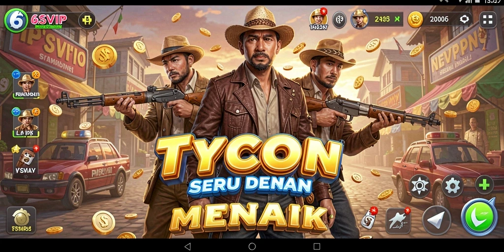 Tampilan gameplay 6SVIP yang menawan dan strategis.