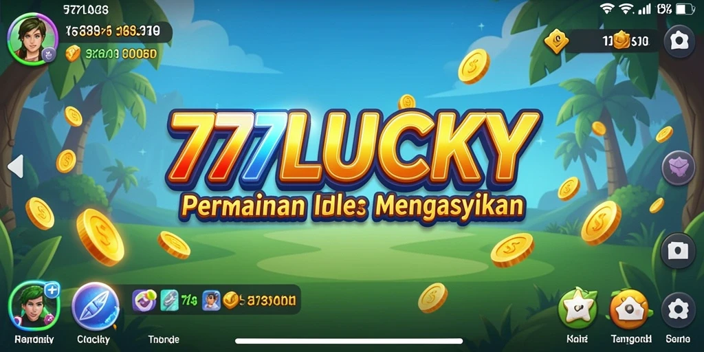 Screenshot gameplay <strong>777LUCKY</strong> menampilkan aksi menarik dalam permainan Idle.