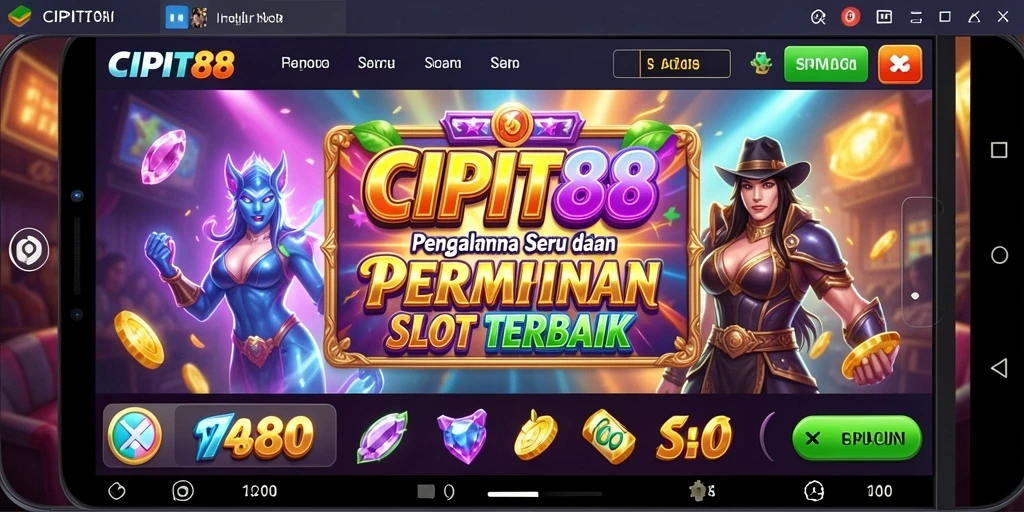Tampilan menarik gameplay Slot CIPIT88 yang mengasyikkan.