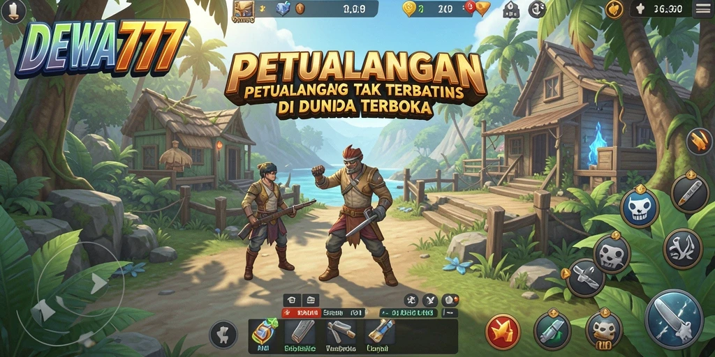 Gameplay seru di dunia terbuka DEWA777 yang memukau.
