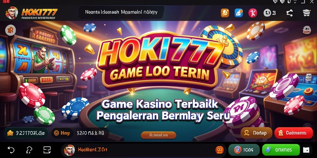 Tampilan gameplay menarik di HOKI777 dengan grafis yang memukau.