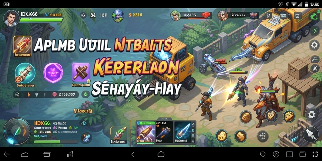 Tampilan utama IDX66 dengan berbagai fitur utilitas.