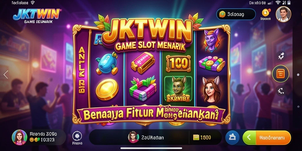 Gameplay Slot JKTWIN yang seru dan memukau.