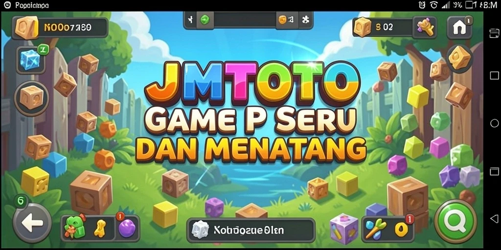 Screenshot JMTOTO menampilkan gameplay Puzzle yang menarik dan menantang.