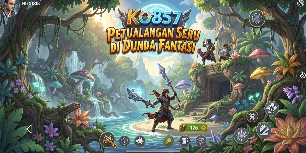 Tampilan menakjubkan dari gameplay KO857 yang penuh petualangan.