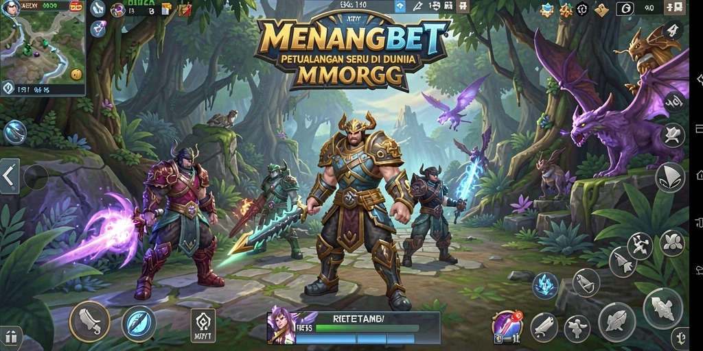 Gameplay seru dan interaktif di dunia MMORPG MENANGBET.
