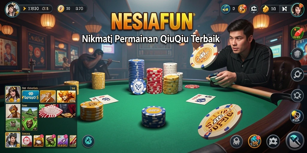 Gameplay seru dan interaktif QiuQiu di NESIAFUN.