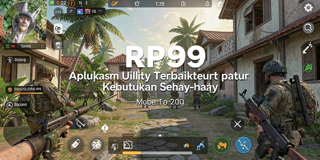 Tampilan aplikasi RP99 yang intuitif dan fungsional.