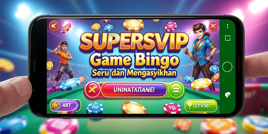 Tampilan gameplay seru Bingo di SUPERSVIP.