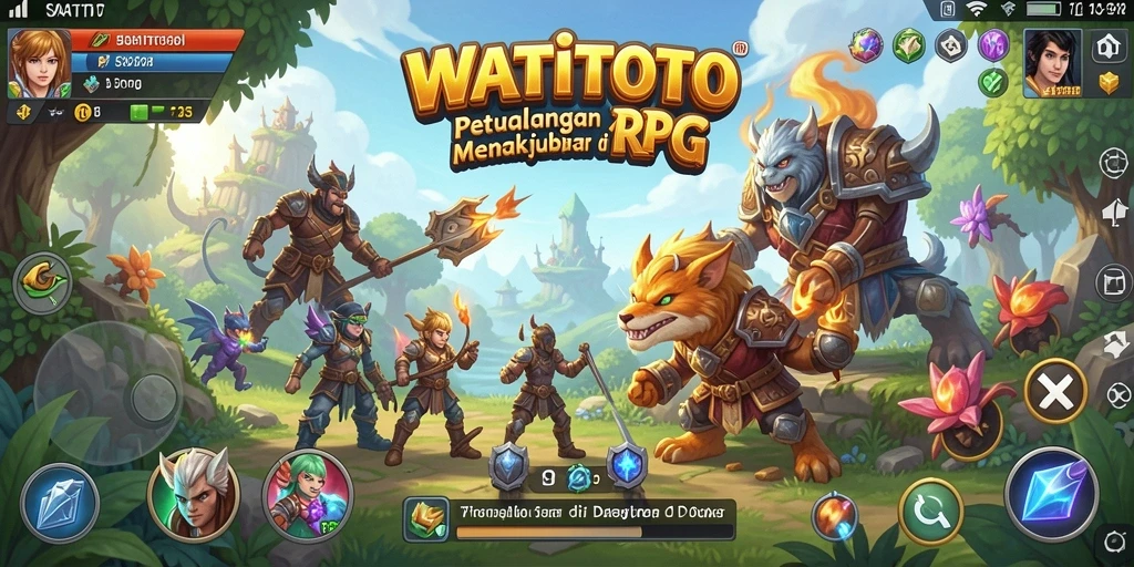 Gameplay menakjubkan WATITOTO di dunia RPG yang imersif.